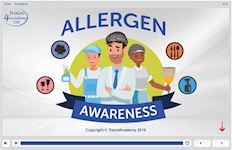 Allergen  Awareness - Welcome Screen