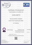Level 2 Food Hygiene Certificate for Catering