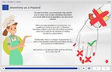 Level 2 Food Hygiene and Safety for Catering - Jewellery as a Hazard