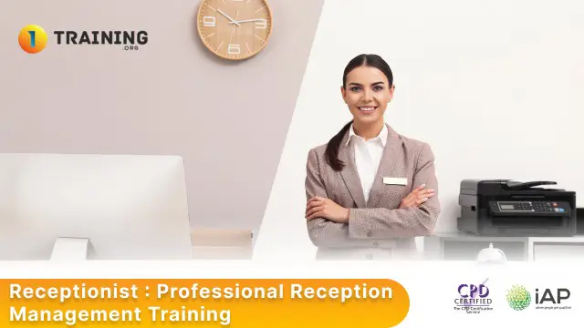 Receptionist : Professional Reception Management Training