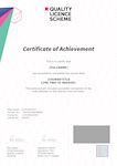 Sample certificate 
