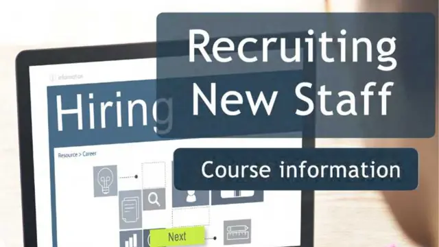 Recruiting New Staff - CPD accredited