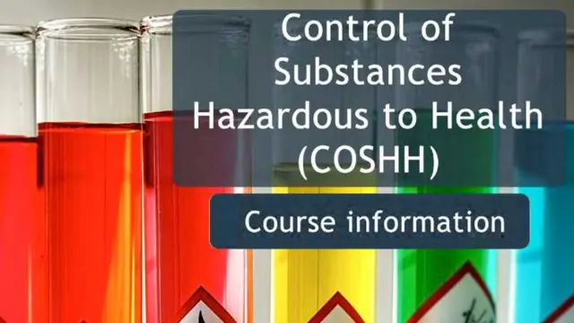 COSHH- CPD accredited