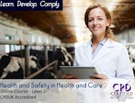 Health and Safety Training for Health & Social Care Workers Level 2 - Online CPD Course - The Mandatory Training Group UK -