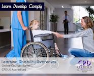 Learning Disability Awareness - Online CPD Course - The Mandatory Training Group UK -