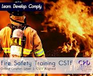 Fire Safety For Health & Social Care Level 1 - Online CPD Course - The Mandatory Training Group UK -