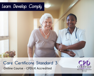 Care Certificate Standard 3 - Online Training Course -The Mandatory Training Group UK -