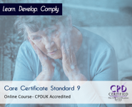 Care Certificate Standard 9 - Online Training Course - The Mandatory Training Group UK -