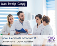 Care Certificate Standard 14 - Handling Information - Online Training Course - The Mandatory Training Group UK -