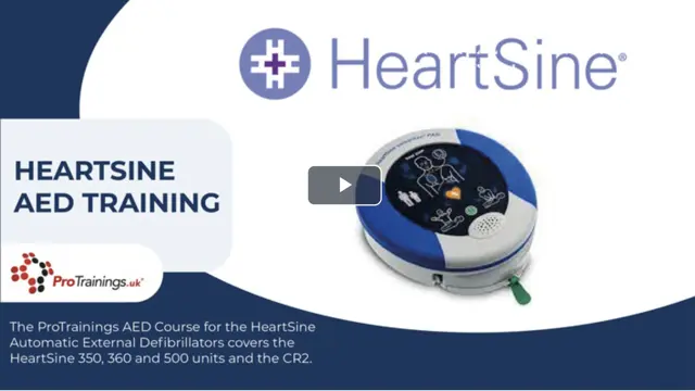 Heartsine AED - CPD Certified