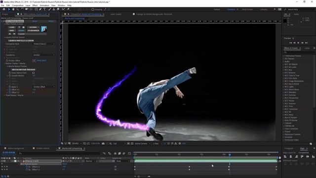 Online Adobe After Effects Basic Level Training course 1-2-1 