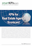 KPIs for Real Estate Agency Scorecard E-Book