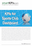 KPIs for Sports Club Dashboard E-Book