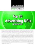 Top 25 Advertising KPIs of 2011-2012  1