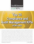 Top 25 Compliance and Audit Management KPI 2011-2012 E-Book 1