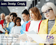 CV Writing Skills - Online Training Course - The Mandatory Training Group UK  -