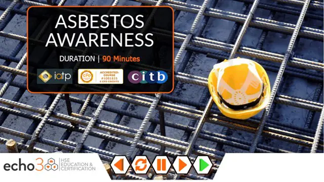 Asbestos Awareness IATP Accredited Online Training