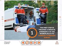 First aid at work training online