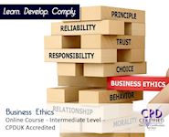 Business Ethics - Online CPD Course - The Mandatory Training Group UK -