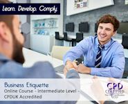 Business Etiquette - Online CPD Course - The Mandatory Training UK -