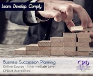 Business Succession Planning - Online CPD Course - The Mandatory Training Group UK -