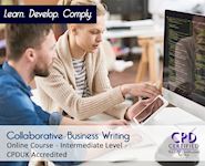 Collaborative Business Writing - Online CPD Course - The Mandatory Training Group UK -