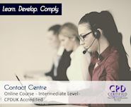Contact Centre Training - Online CPD Course - The Mandatory Training Group UK -