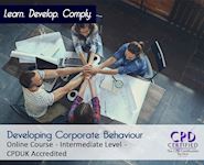 Developing Corporate Behaviour - Online CPD Course - The Mandatory Training Group UK -