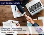 Employee Onboarding - Online CPD Course - The Mandatory Training Group UK -
