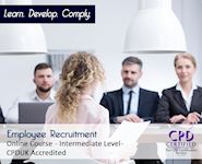 Employee Recruitment - Online CPD Course - The Mandatory Training Group UK -