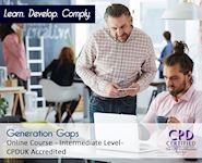 Generation Gaps - Online CPD Course - The Mandatory Training Group UK -