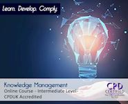 Knowledge Management - Online CPD Course - The Mandatory Training Group UK -