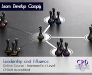 Leadership and Influence - Online CPD Course - The Mandatory Training Group UK -