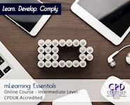M-Learning - Online CPD Course - The Mandatory Training Group UK -