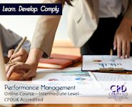 Performance Management - Online CPD Course - The Mandatory Training Group UK -