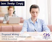 Proposal Writing - Online CPD Course - The Mandatory Training Group UK -