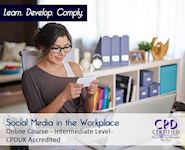 Social Media in the Workplace - Online CPD Course - The Mandatory Training Group UK -