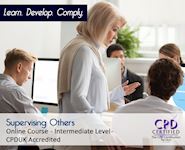 Supervising Others - Online CPD Course - The Mandatory Training Group UK -