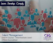 Talent Management - Online CPD Course - The Mandatory Training Group UK -