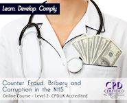 Countering Fraud, Bribery & Corruption In The NHS Level 2 - Online CPD Course - The Mandatory Training Group UK -