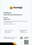 Sample Certificate