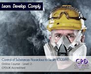 COSHH Training Level 2 - Online CPD Course - The Mandatory Training Group UK -