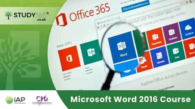 Microsoft Word 2016 Course