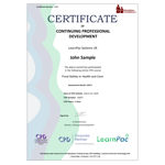 Food Safety in Health and Care - eLearning Course - CPD Certified - Mandatory Compliance UK -