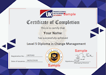 UKPDA CPD Diploma Sample