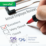 Conducting Annual Employee Reviews - Online Training Course - CPD Accredited - LearnPac Systems UK -