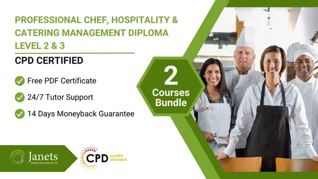 Professional Chef, Hospitality & Catering Management Diploma Level 2 & 3 