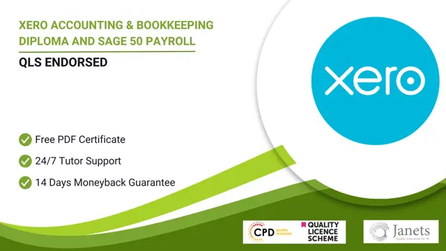 Xero Accounting & Bookkeeping Diploma and Sage 50 Payroll Management (Bookkeeper Training)