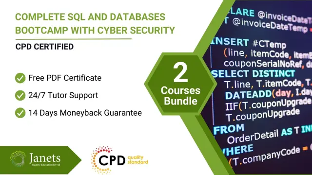 Complete SQL and Databases Bootcamp with Cyber Security: Zero to Mastery