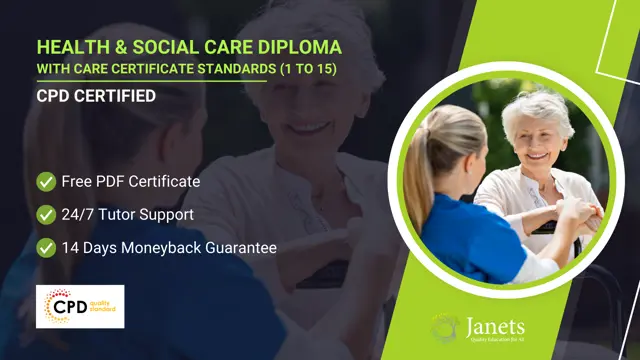 Health & Social Care Certificate for Healthcare Assistant with Mental Health Nursing